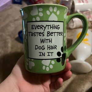 Green Dog Lover's Mug